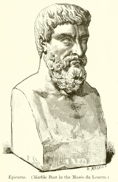 Epikuros. (Louvre Müzesi