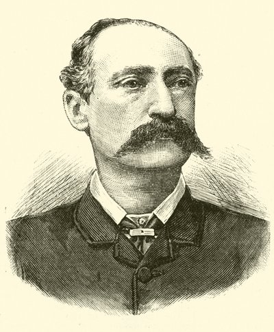 Ernest Giles (gravür) by English School