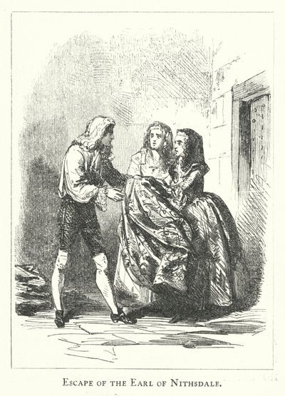 Nithsdale Kontunun Kaçışı by English School