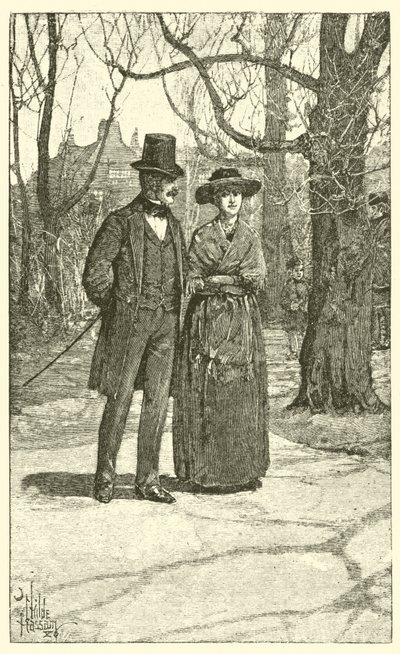 Esther ve Harold Transome (gravür) by English School