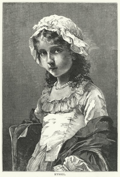 Ethel (gravür) by English School
