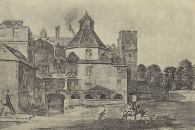 Eton Koleji Mutfağı, c 1780 (gravür) by English School