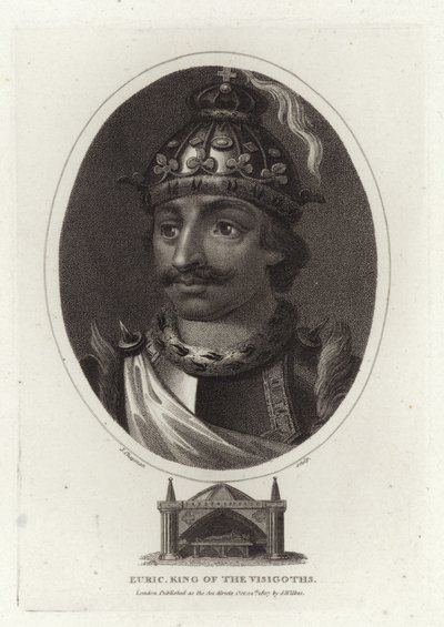 Euric, Vizigotların Kralı by English School