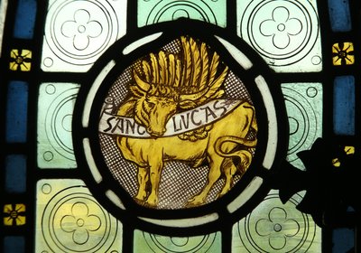 Evangelist amblemi: St Luke by English School