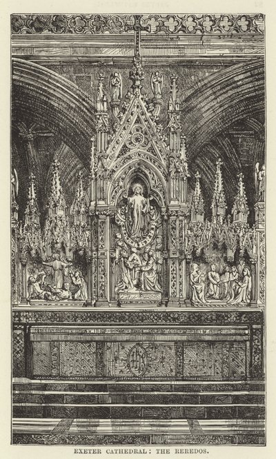 Exeter Katedrali, tekrarlar by English School