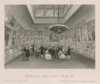 Kraliyet Akademisi Sergisi - özel görünüm by English School