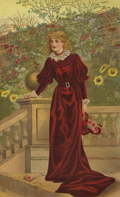 Beklenti (chromolitho) by English School