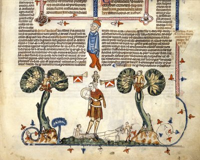 F.94 Fife ve Davul çalan adam, Smithfield Decretals