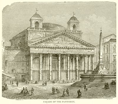 Pantheon'un Cephesi by English School