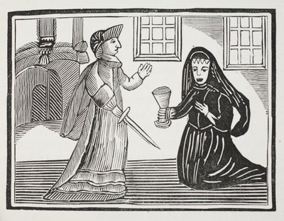 Fair Rosamond, Kraliçe Eleanor tarafından zehirleniyor, John Ashton