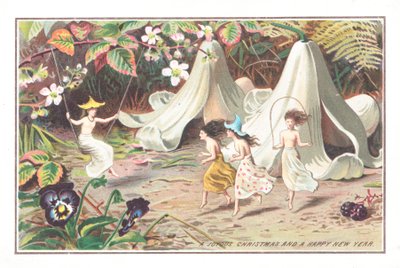 Bahçedeki periler, Noel Kartı by English School