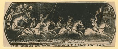 Grand Pony Yarışlarında Peri Binicileri ve Bebek Jokeyleri by English School
