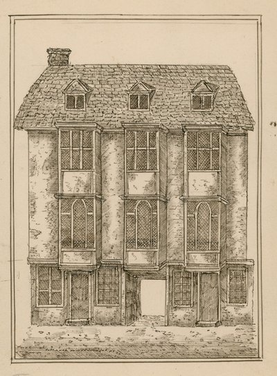 Falcon Tavern, Bankside, Londra by English School