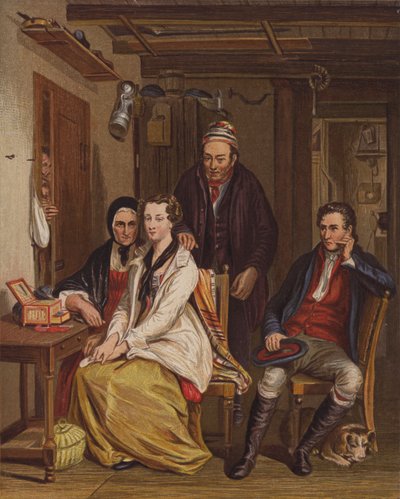 Evde aile (renkli lito) by English School