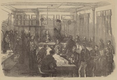 Fantezi Köpek Gösterisi (gravür) by English School