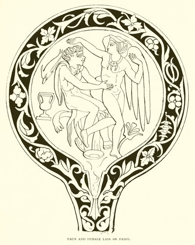 Faun ve Dişi Lasa veya Peri by English School