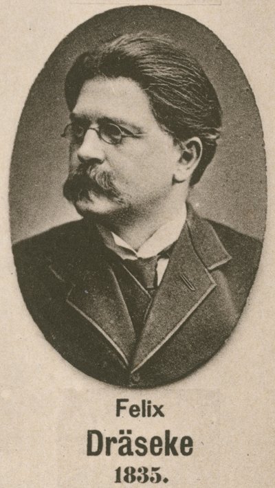 Felix Draseke (gravür) by English School