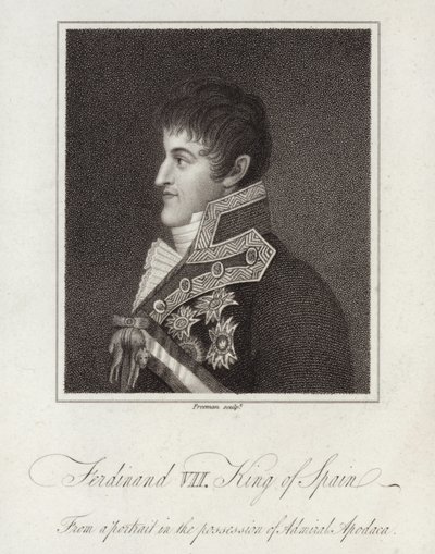 Ferdinand VII, İspanya Kralı by English School