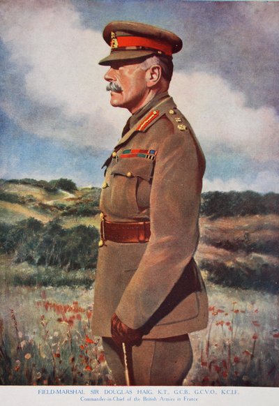 Mareşal Sir Douglas Haig, 1914-19 by English School