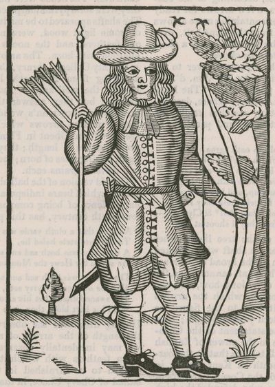 1676 çekim için Finsbury okçu bileti by English School