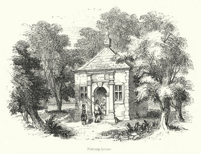 Balıkçı evi (gravür) by English School