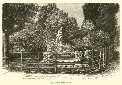 Fitzroy Bahçeleri by English School