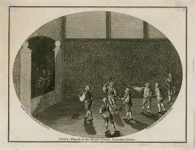 Fives, Leicester Fields Tenis Kortu