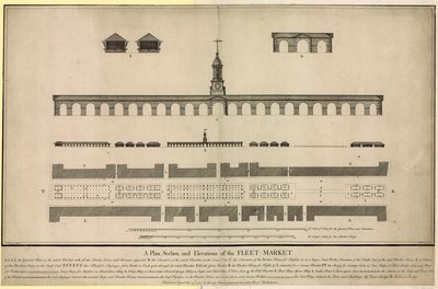 Fleet Market, Londra by English School