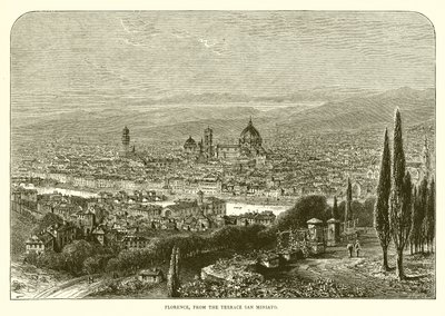 San Miniato Terasından Floransa by English School