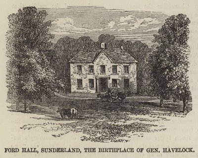 Ford Hall, Sunderland, General Havelock