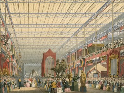 1851 Büyük Sergisinin yabancı nefi by English School