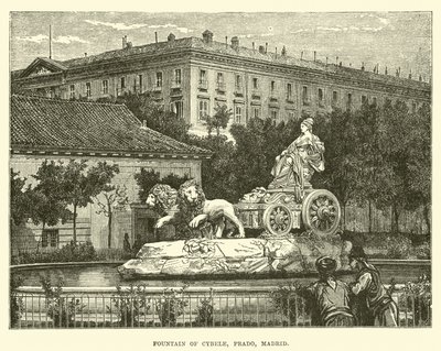 Kibele Çeşmesi, Prado, Madrid by English School