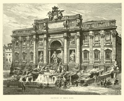 Trevi Çeşmesi, Roma by English School