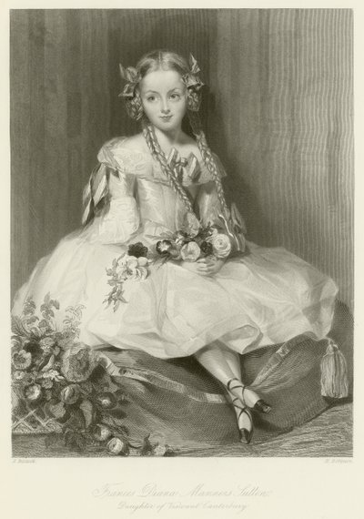 Frances Diana Görgü Sutton by English School