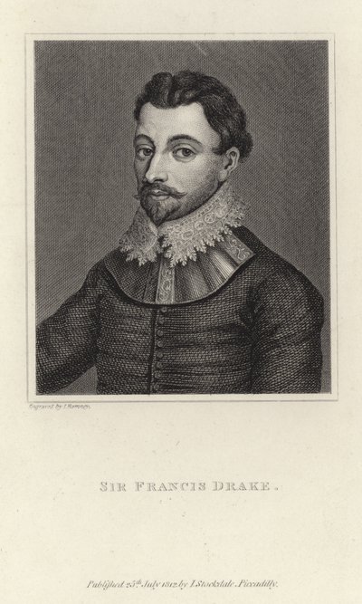 francis drake by English School
