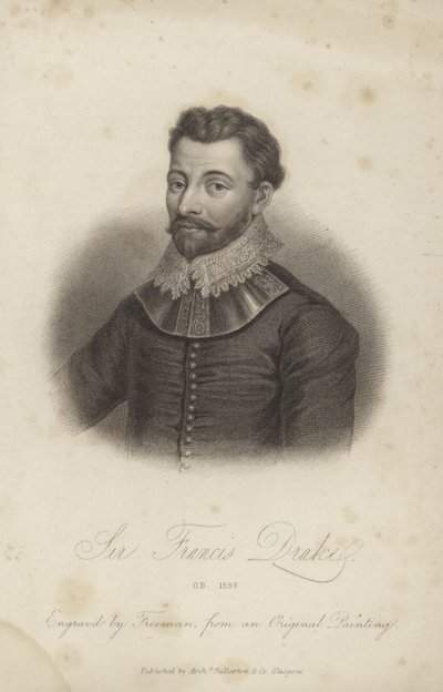 francis drake by English School