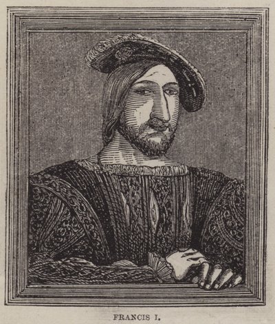 Francis I (gravür) by English School