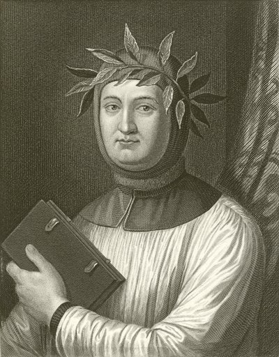 Francis Petrarca by English School