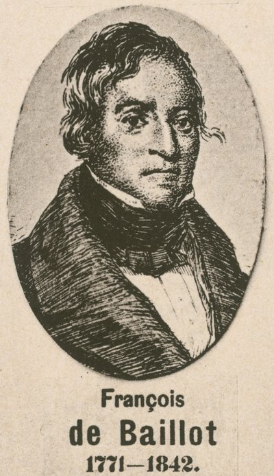 Francois de Baillot (gravür) by English School