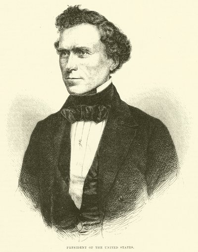 Franklin Pierce, Amerika Birleşik Devletleri Başkanı by English School