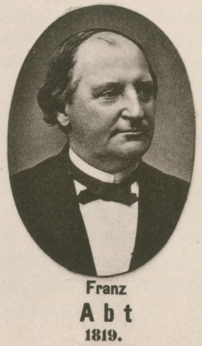 Franz Abt (gravür) by English School