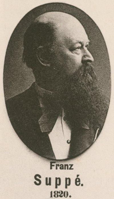 Franz Suppe (gravür) by English School