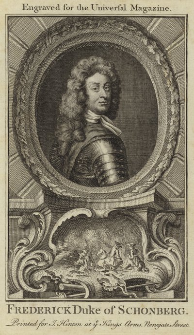 Frederick, Schonberg Dükü by English School