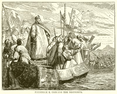 I. Friedrich Boğaz'ı geçerken by English School