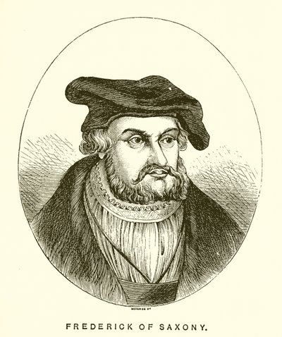 Saksonya Frederick by English School