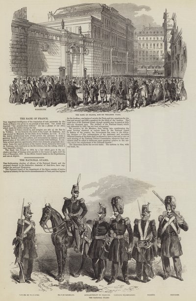 1848 Fransız Devrimi (gravür) by English School