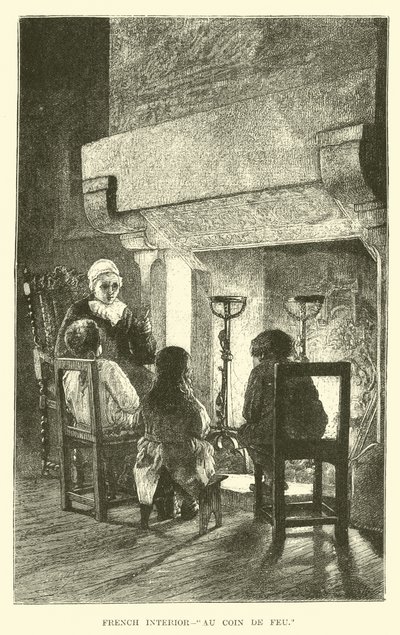 Fransız iç, Au Coin de Feu by English School