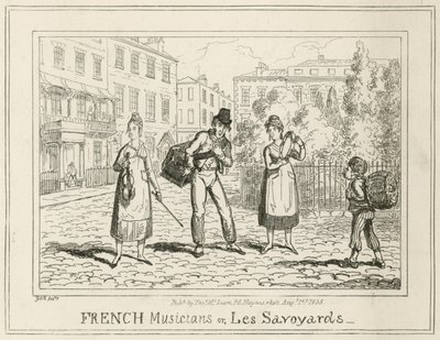 Fransız müzisyenler veya Les Savoyards by English School