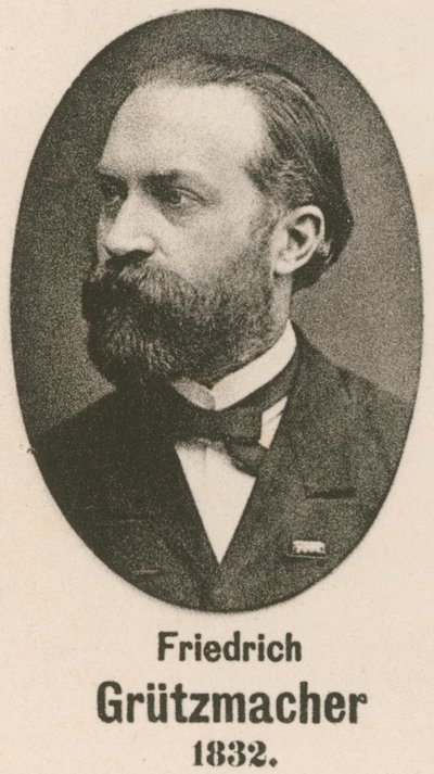 Friedrich Grutzmacher (gravür) by English School