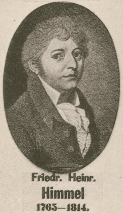 Friedrich Heinrich Himmel (gravür) by English School